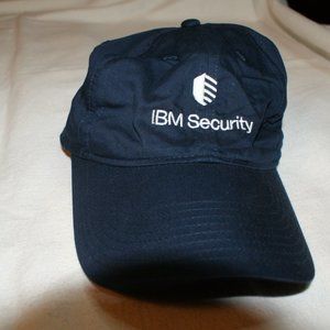 IBM Security Nike Golf Cap with Adjustable Size NWT Navy Blue